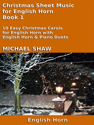 cover image of Christmas Sheet Music for English Horn
